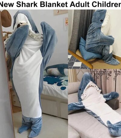 Wearable Shark Blanket