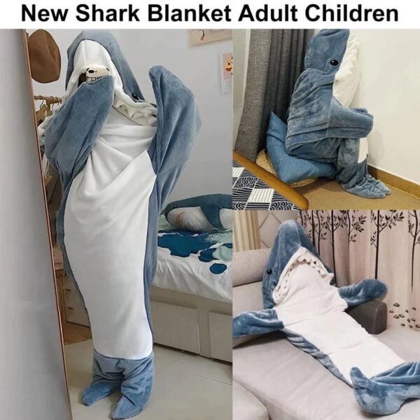 Kids discount shark blanket