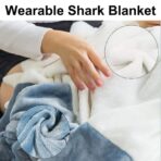 Shark Hooded Blanket